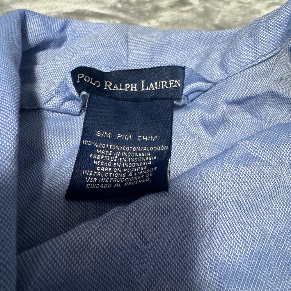 Polo by Ralph Lauren Blue Robe - Picture 4 of 4